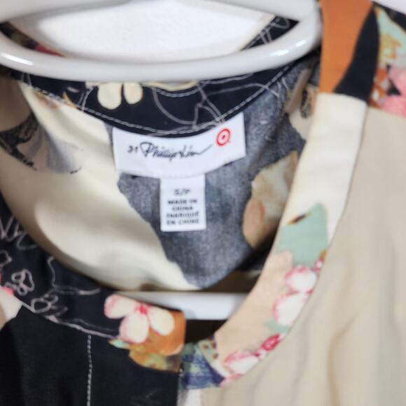 3.1 Phillip Lim Floral peplum, sleeveless, size s, zip front - Picture 2 of 16